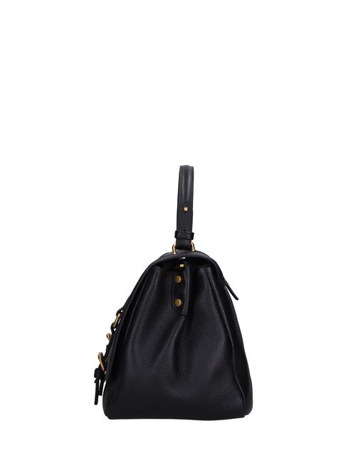 Borsa ATENA LARGE in pelle LA CARRIE | 142A-XB-820-TBLNERO